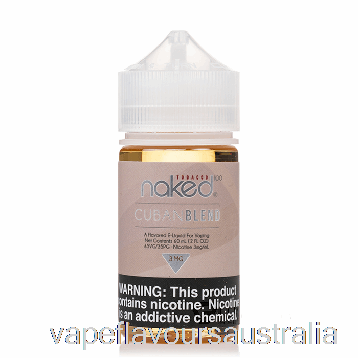 Vape Australia Cuban Blend - Naked 100 Tobacco - 60mL 0mg